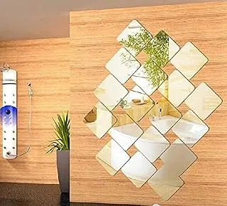 الفن 3d الاكريليك مرآة الجدار ملصق ديكور المنزل diy المطبخ غرفة المعيشة التلفزيون خلفية الديكور