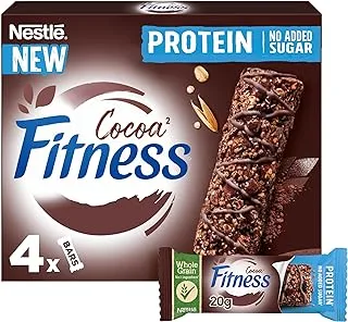 Fitness Cocoa Flavoured Protein Bars Multipack (20g, Pack of 4)