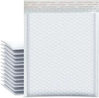 5 Pcs A3 Size Padded Envelopes Large Poly Bubble Mailers (32 CMx45 CM x4 CM FLAP/12x17 Inches) Bubble Envelopes Self Seal Bubble Mailers for Shipping Mailing (White) - Pack Of 5