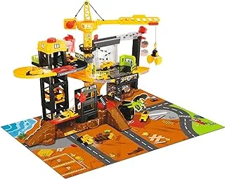 DICKIE - CONSTRUCTION PLAYSET W/ 4 VEHICLES