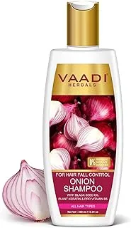 Vaadi Herbals Organic Onion Shampoo with Black Seed Oil