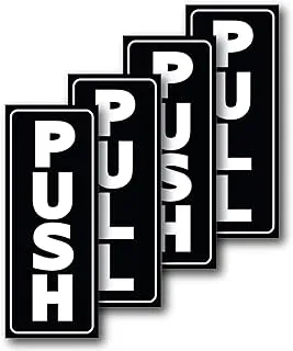 BPA® Push Pull Door Stickers for Glass Door 2