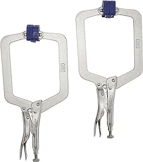 IRWIN Vise-Grip C Clamp، قفل، قطعتين (45619)، فضي