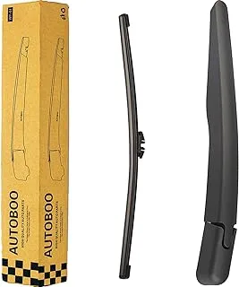 AUTOBOO Replacement For Ford Explorer 2011-2018, Escape 2013-2018,Lincoln MKX Rear Windshield Wiper Blade Arm Set-Factory OE Style