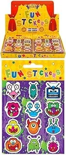 Monster Stickers (12 Strips Of 12)