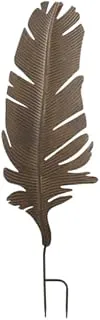 Suncoast Yara Garden Stake Decorative Leaf Golden