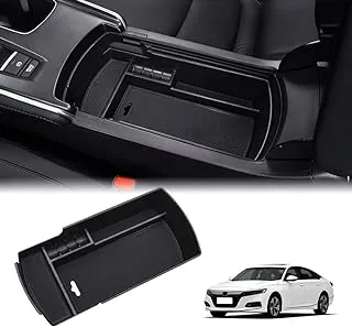 Vesul Center Console Organizer Compatible with Honda Accord 2018-2022 Armrest Tray Storage Box Divider Insert Organizer ABS Glove Pallet