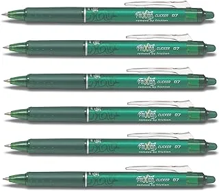 Pilot FriXion Clicker Fine Rollerball Pen | retractable tip | Line thickness 0.7 mm (Medium).