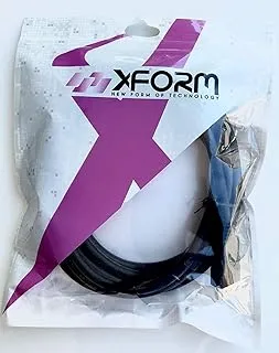 XFORM USB إلى كابل USB كابل USB ذكر إلى ذكر USB 2.0 كابل نوع A ذكر لكتابة ذكر 5 متر، لون الكابل أسود