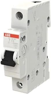 ABB SH201-C16 Miniature Circuit Breaker, 1 Pole, 16 Amp (ABB2CDS211001R0164)