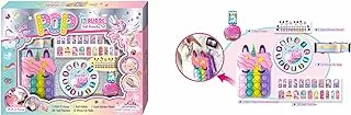 Pecoware Pop It Purse Nail Beauty Set