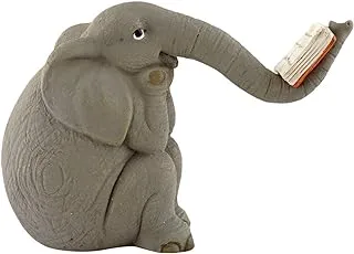 Top Collection Miniature Garden Elephant Reading Book