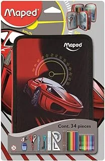 Maped Cars Stationery Kit (Multicolor)