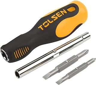 D8 Tool -Screw Driver 6 in 1 TOLSEN مفك قلاب اتجاهيين