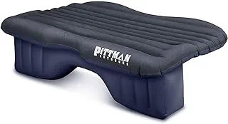 مرتبة هوائية Pittman Outdoors AirBedz للمقعد الخلفي شديدة التحمل من مادة PVC مع مضخة هواء محمولة بتيار مستمر، متوسطة الحجم، أزرق