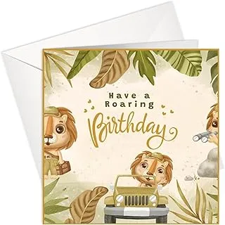 Greeting Card - Birthday | Have A Roaring Birthday | Jungle | 1270 | SharetheLove