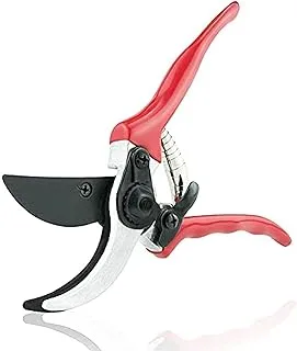 HYLAN Stainless steel Pruning Shears with Extra Blade Manual Hand Pruner - Best Tree Trimmer,Garden Shears,Hand Pruner,Ergonomic Gardening Tool for Effortless Cuts(Red)