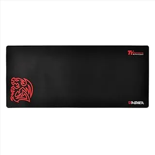 Thermaltake TT Esports Dasher 400mm x 900mm Semi-Coarse Textured Weave Surface Anti-Slip Speed Type Extended Size Gaming Mouse Pad MP-DSH-BLKSXS-04, Large