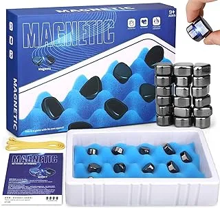 Mumoo Bear Magnetic Chess Game Set, Magnetic Game for Family Gatherings, Combining Classic Chess with Magnet Game for Endless Fun