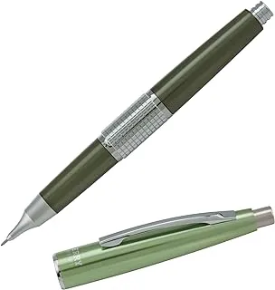 Pentel Sharp Kerry Mechanical Pencil, 0.5mm, Metallic Olive Barrel, 1 pack (P1035K)