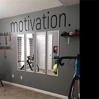 BPA Motivation Wall Sticker - Gym Fitness Wall Decals - Sport Poster Workout Inspirational Art Decor Mural 8 X 50.3 inches