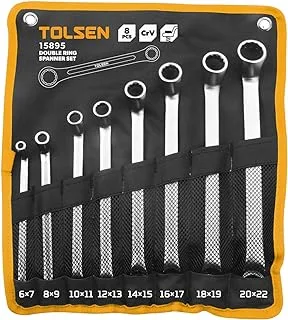 Tolsen-12pcs Double ring spanners set