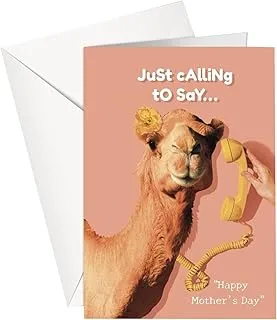 Greeting Card - For Mom | Mother's Day | Just Calling To Say... Happy Mother's Day | SharetheLove (A5 - Standard)