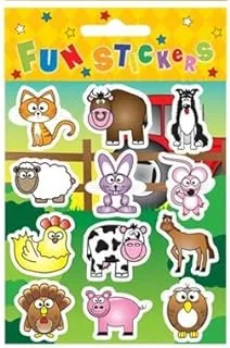 HENBRANDT Pocket - Farm Fun Stickers X 10 (C)