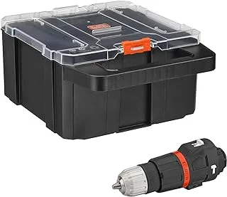 BLACK+DECKER MATRIX 20V MAX Hammer Drill Attachment With Storage Case (BDCMTHDSTFF)