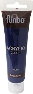 Funbo Acrylic Tube 100 ML | (31 DEEP BLUE)