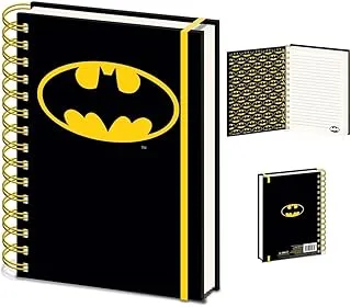 Pyramid Batman Core Wiro Notebook, A5 Size