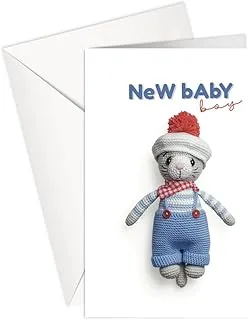 Greeting Card - New Born | A NEW BABY BOY | P131 | SharetheLove (Standard A5)