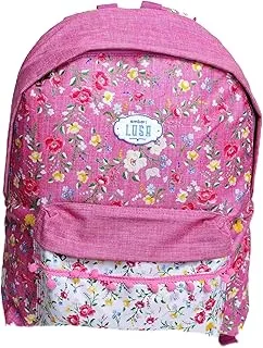 Ambar Lusa Flower School Backpack, 16.4-Inch Size, Pink