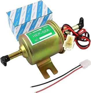 Universal 12V Heavy Duty Electric Fuel Pump Metal Solid Petrol 12 Volts