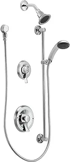 Moen T8342EP15 Commercial Posi-Temp Pressure Balancing Eco-Performance Shower and Handshower Trim, Valve Required,s, Chrome