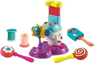 Baybee Creative Color Mud Kids Playdough Candy Machine Set DIY Toys for Kids ClayDough Playset Tools Plasticine Moulding Candy Maker Kids Non-Toxic Modelling Clay for 3+ Years Girls & Boys-Multicolor