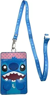 Lilo & Stitch Smiling Deluxe Lanyard with Card Holder