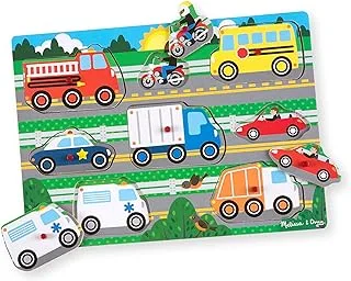 Vehicles Peg Puzzle