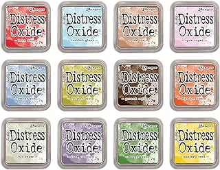 Ranger Tim Holtz Bundle of 12 Distress Oxide Ink Pads - Summer 2018 Colors