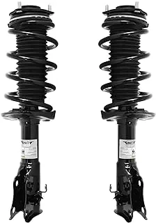 UNITY AUTOMOTIVE 2-11813-11814-001 Front 2 Wheel Complete Strut Assembly Kit 2006-2011 Honda Civic Coupe