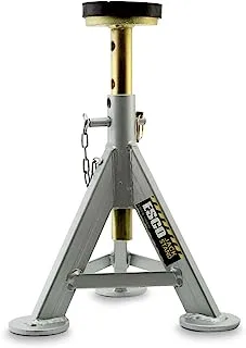 ESCO 10498 Jack Stand, 3 Ton Capacity, Silver, 21.5