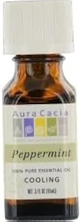 AURA CACIA PEPPERMINT NATURAL ESSENTIAL OIL 15ML: 91132