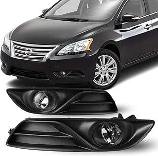 Winjet OEM Series for [2013 2014 2015 Nissan Sentra] Driving Fog Lights + Switch + Wiring Kit