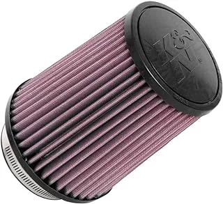 K&N Universal Clamp-On Air Filter: High Performance, Premium, Replacement Engine Filter: Flange Diameter: 3.5 In, Filter Height: 6.5 In, Flange Length: 1.75 In, Shape: Round Tapered, RU-4630XD