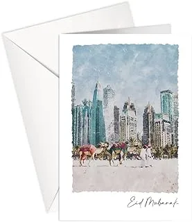 Greeting Card - Eid | EID MUBARAK | 18 | SharetheLove (Standard A5)