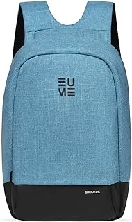 EUME Shield 21 Ltr Anti Theft Laptop Backpack for 14 inch Laptop Blue - Blue Series