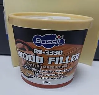 Bossil Water-Based Putty Wood Filler 500 g