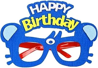 Italo Happy Birthday Party Eye Glass, Blue