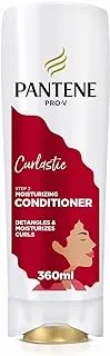 Pantene Pro-V Curlastic Sulfate-Free Deep Moisturizing Conditioner for Curly Hair, 360ml