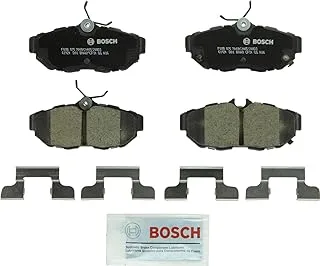 مجموعة وسادات الفرامل القرصية الخزفية الفاخرة من BOSCH BC1465 - متوافقة مع سيارات فورد موستانج المختارة؛ مؤخرة